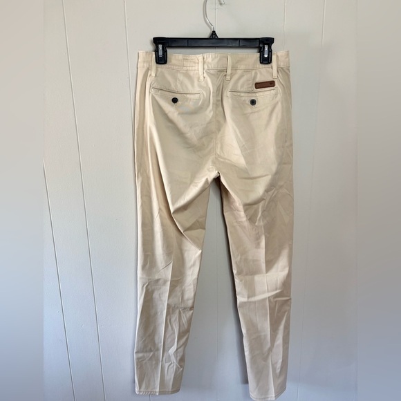 AG Adriano Goldschmied tan khaki slim straight pants size 31 women’s - Picture 3 of 6